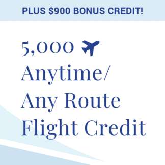 $5,000 Flight Credit with Bonus